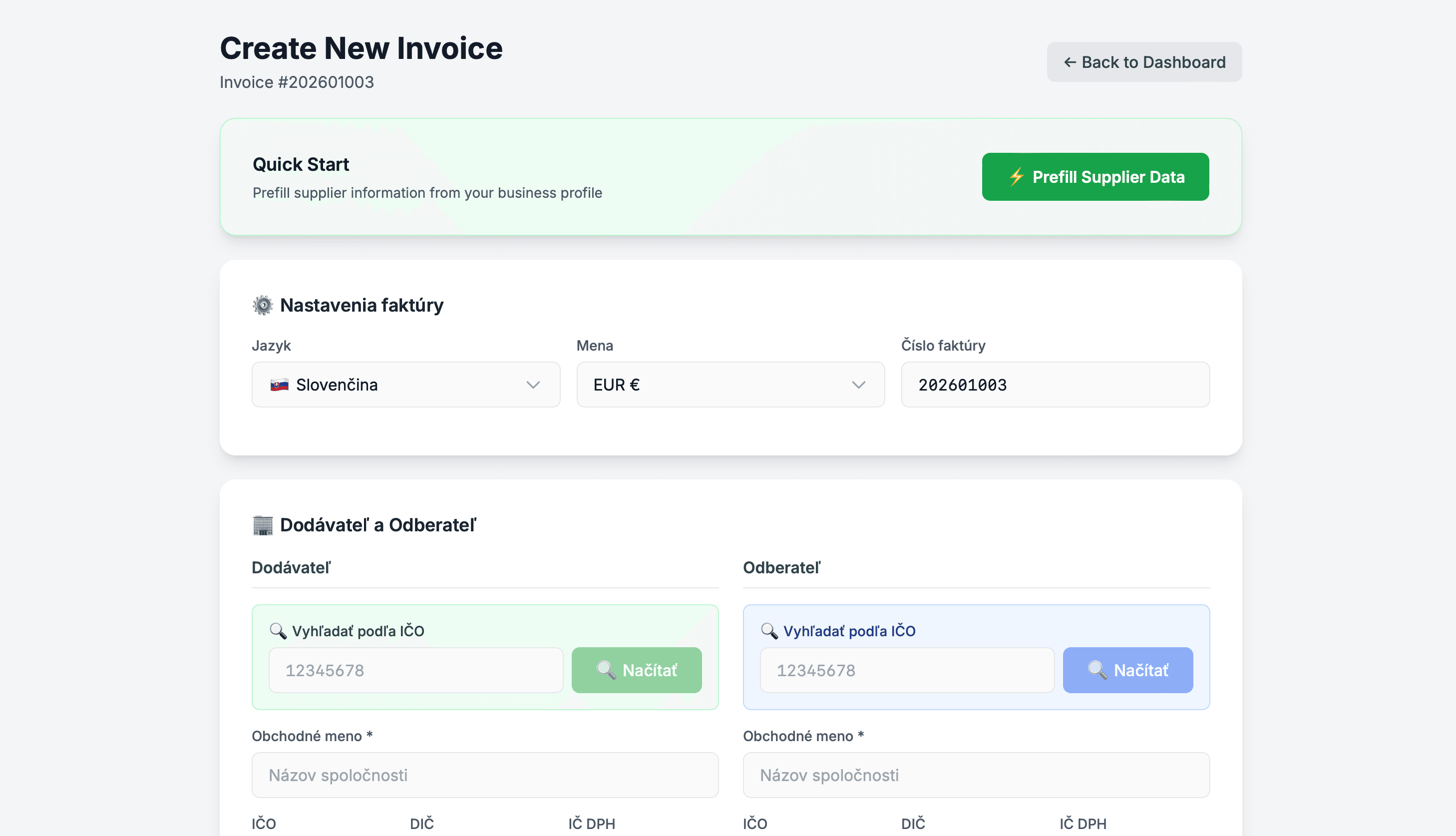 Invoice Generator Project